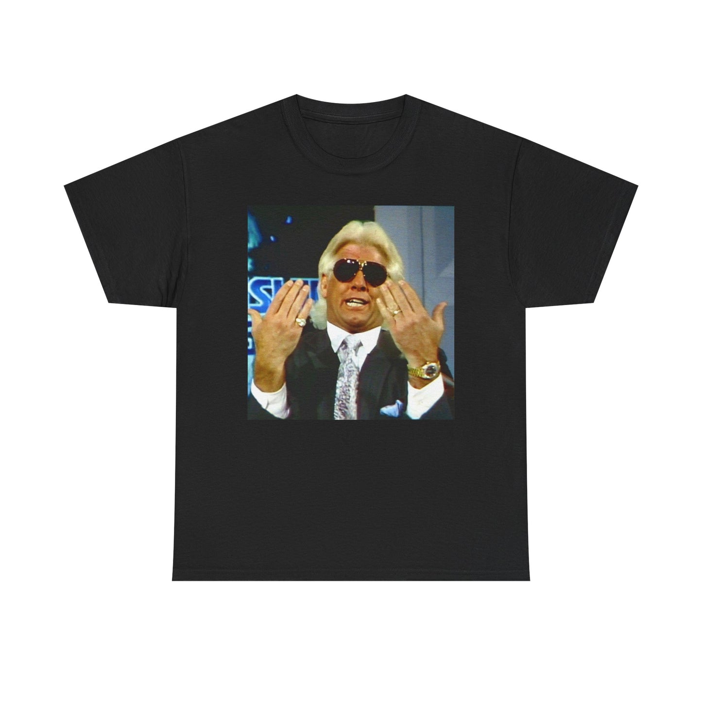 Ric Flair Funny Vintage Wrestling Graphic T Shirt Unisex Heavy Cotton Tee