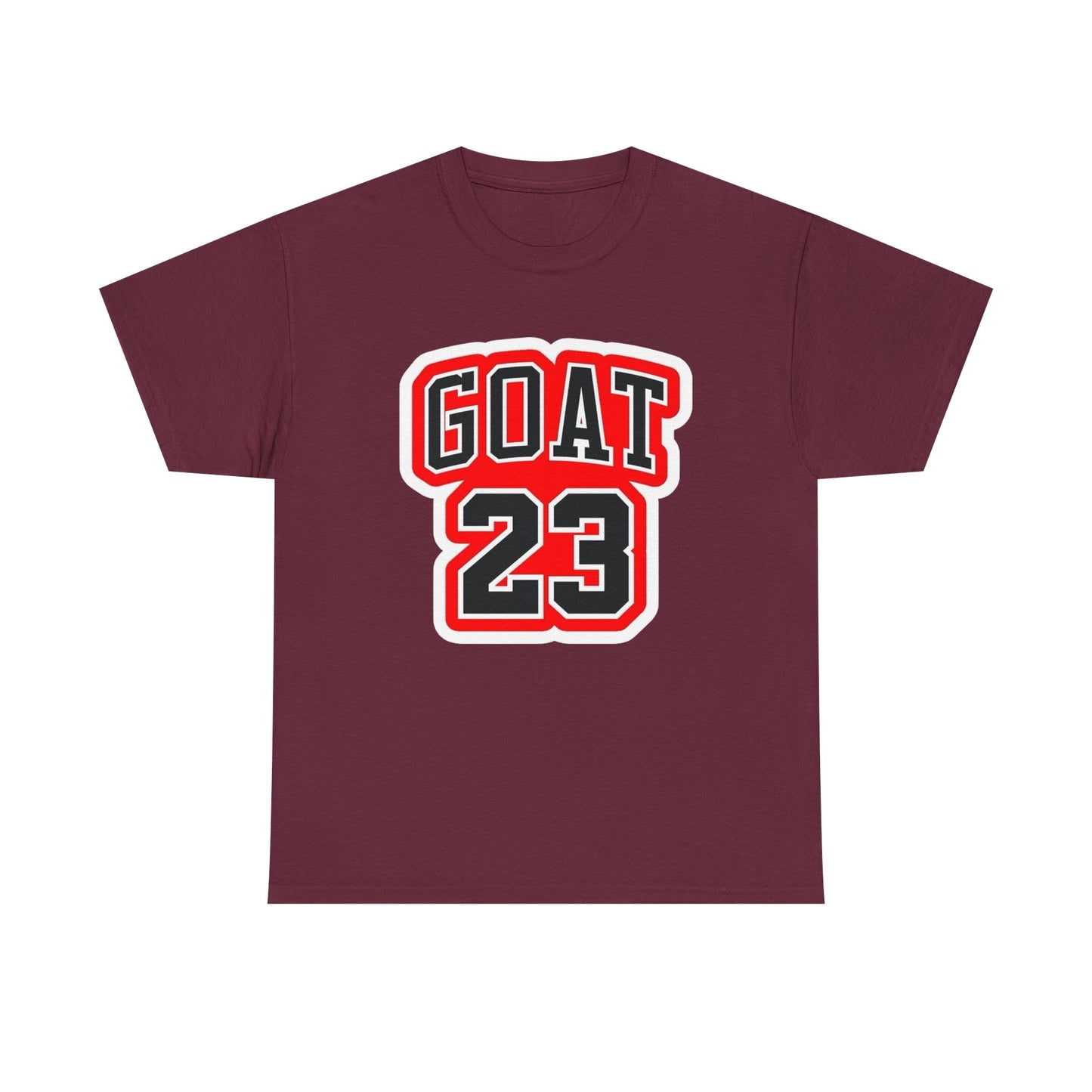 GOAT Jordan 23 Basketball Graphic T Shirt NEW Unisex Heavy Cotton Tee