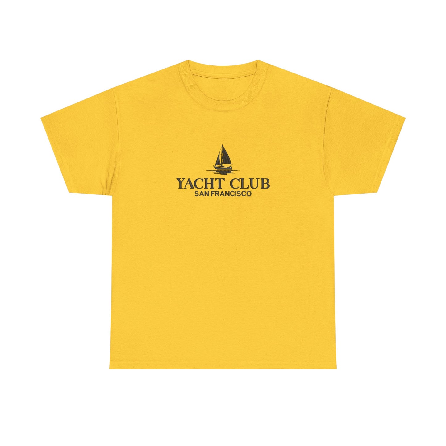 Yacht Club San Francisco Graphic T Shirt NEW Unisex Heavy Cotton Tee