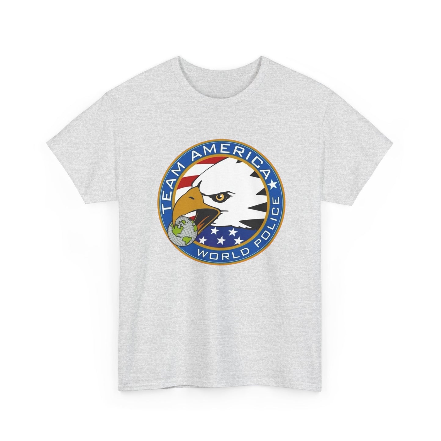 Team America World Police Graphic T Shirt NEW Unisex Heavy Cotton Tee
