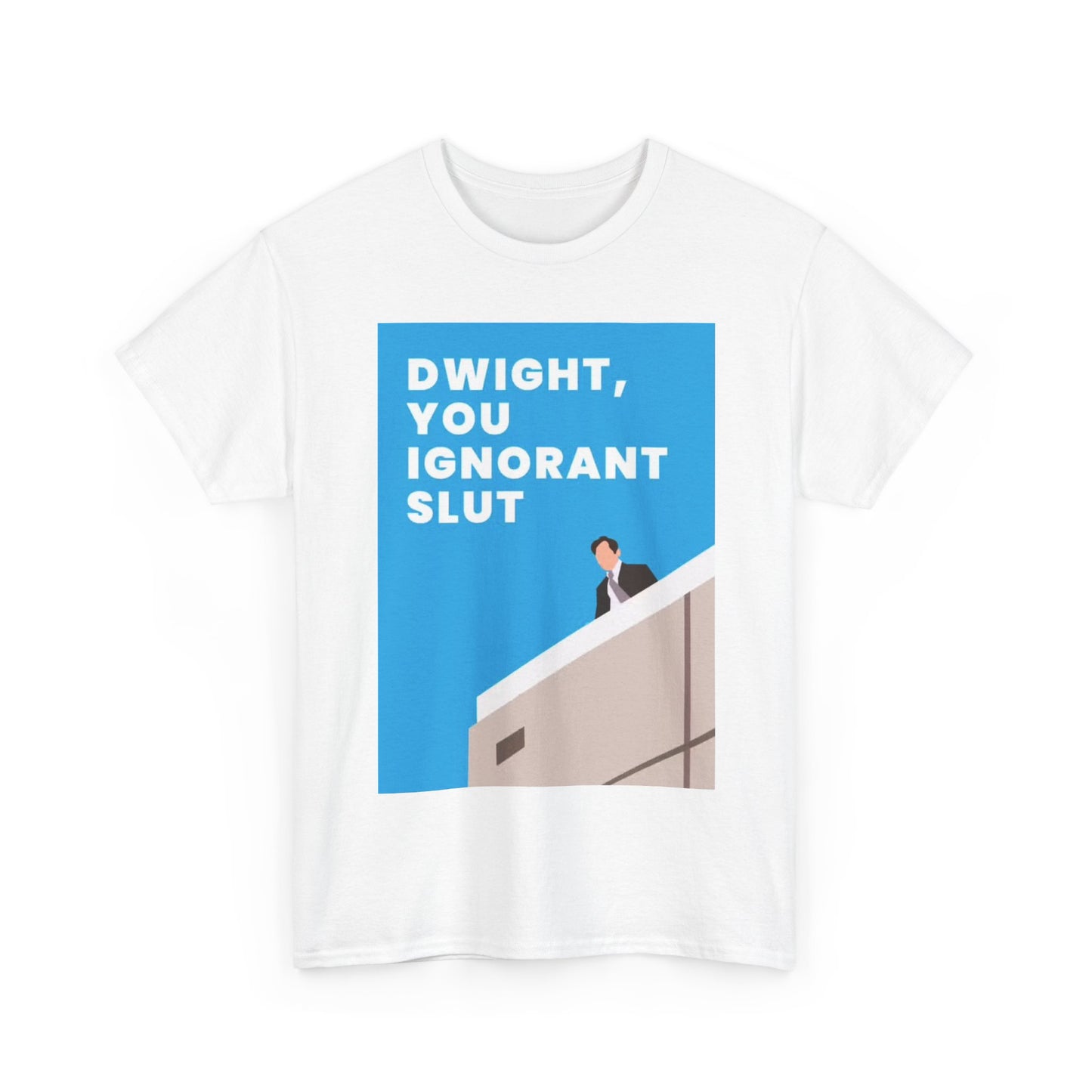 The Office Tshirt Dwight and Michael Comedy Tv series Dunder Mifflin Unisex Tee