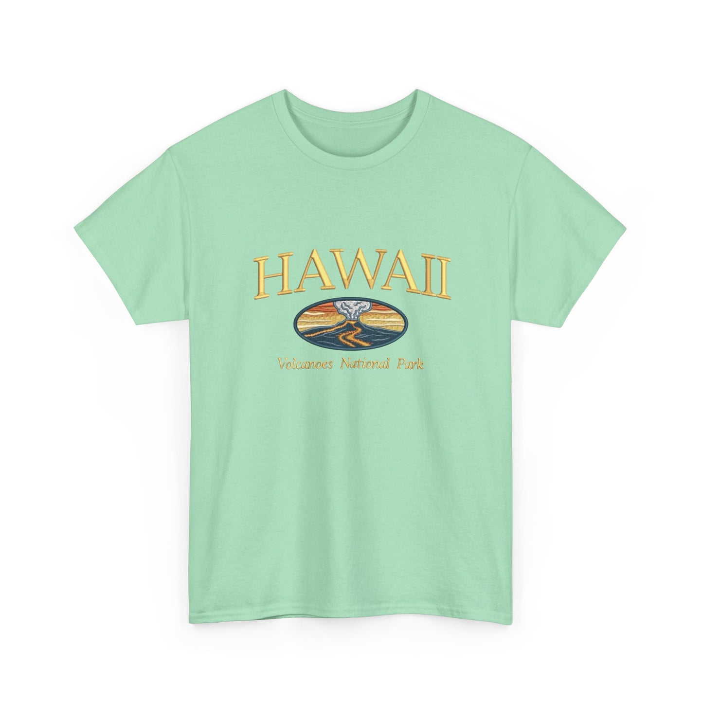 Hawaii National Parks  Graphic T Shirt NEW Unisex Heavy Cotton Tee