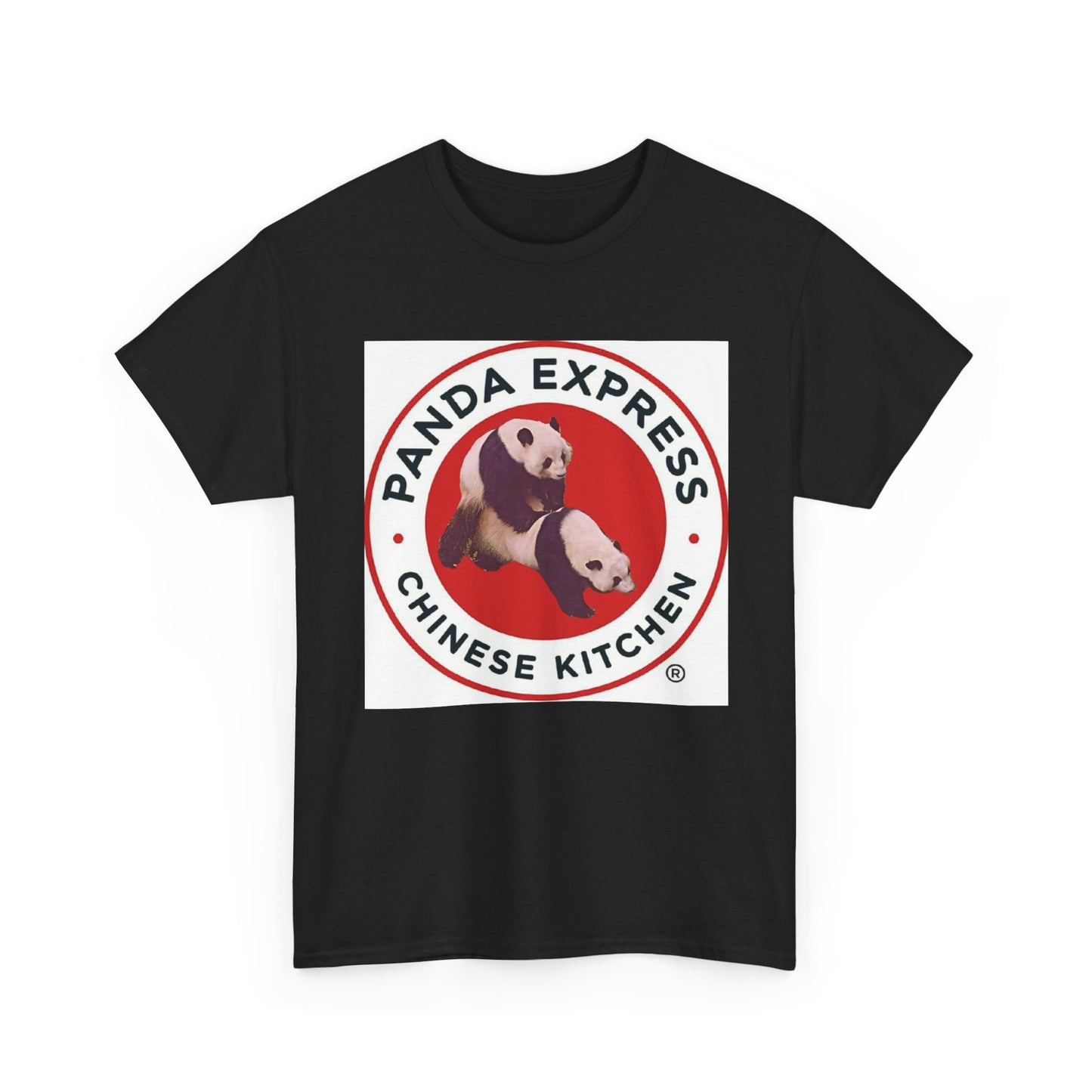 Panda Express Chinese food funny graphic food truck Unisex Heavy Cotton Tee