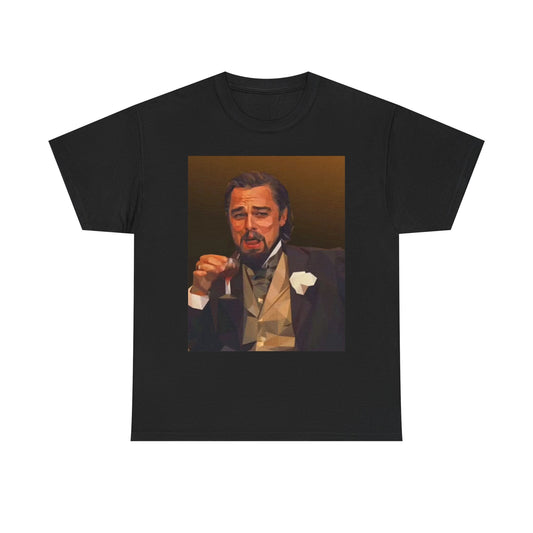 Funny Meme Graphic T Shirt Leonardo Dicaprio Unisex Heavy Cotton Tee