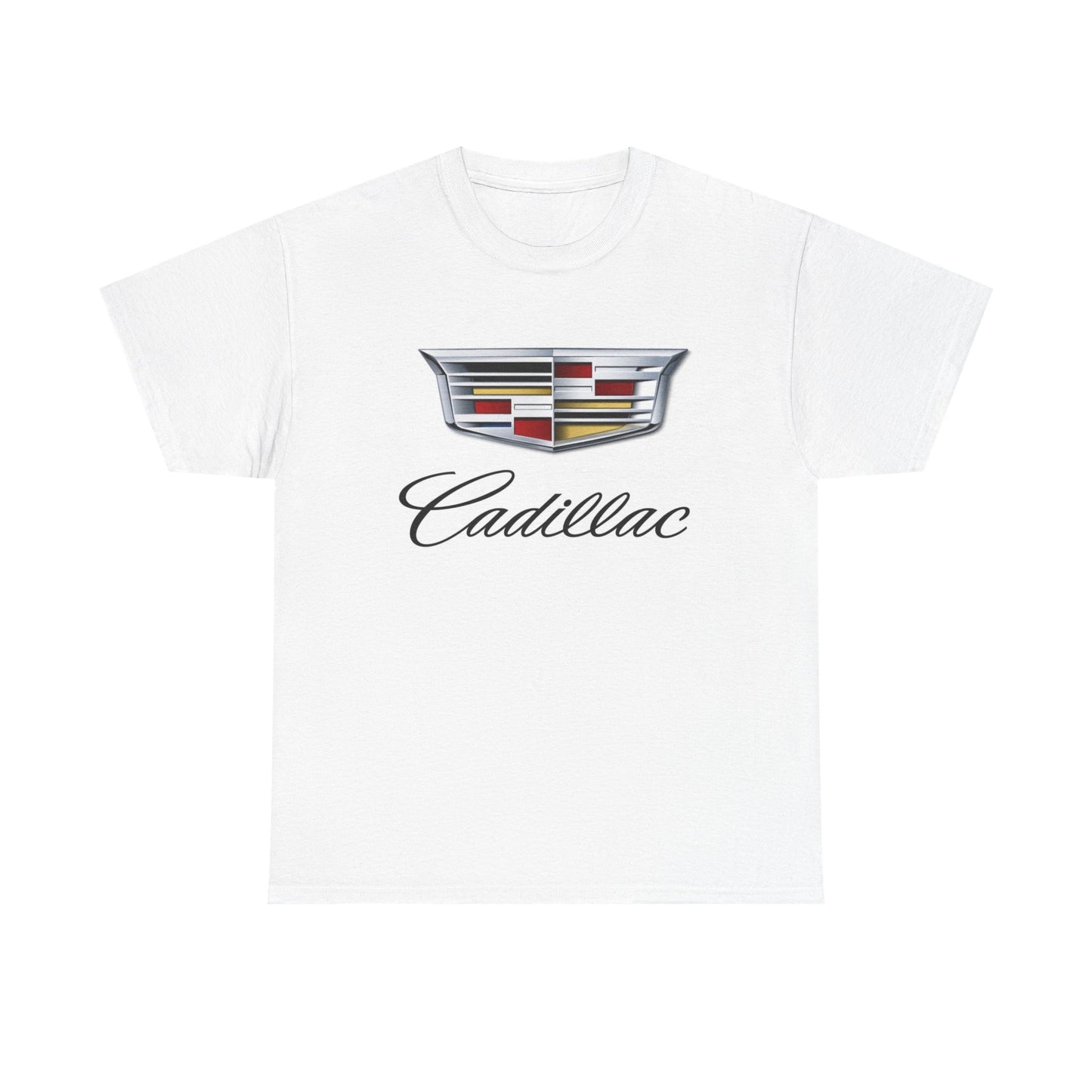 Cadillac Tshirt Vintage Logo CTSV Blackwing GM Chevy American Unisex Heavy Tee 2