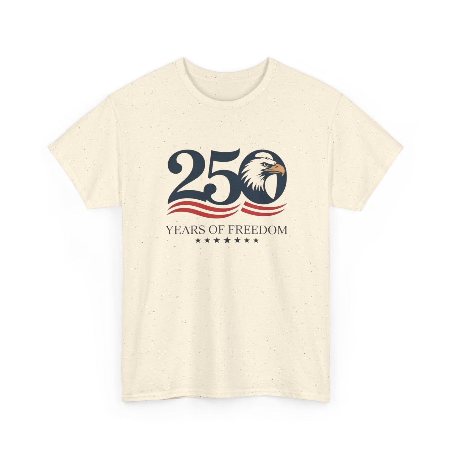 America 250 Years Of Freedom Graphic T Shirt Adult New Tee
