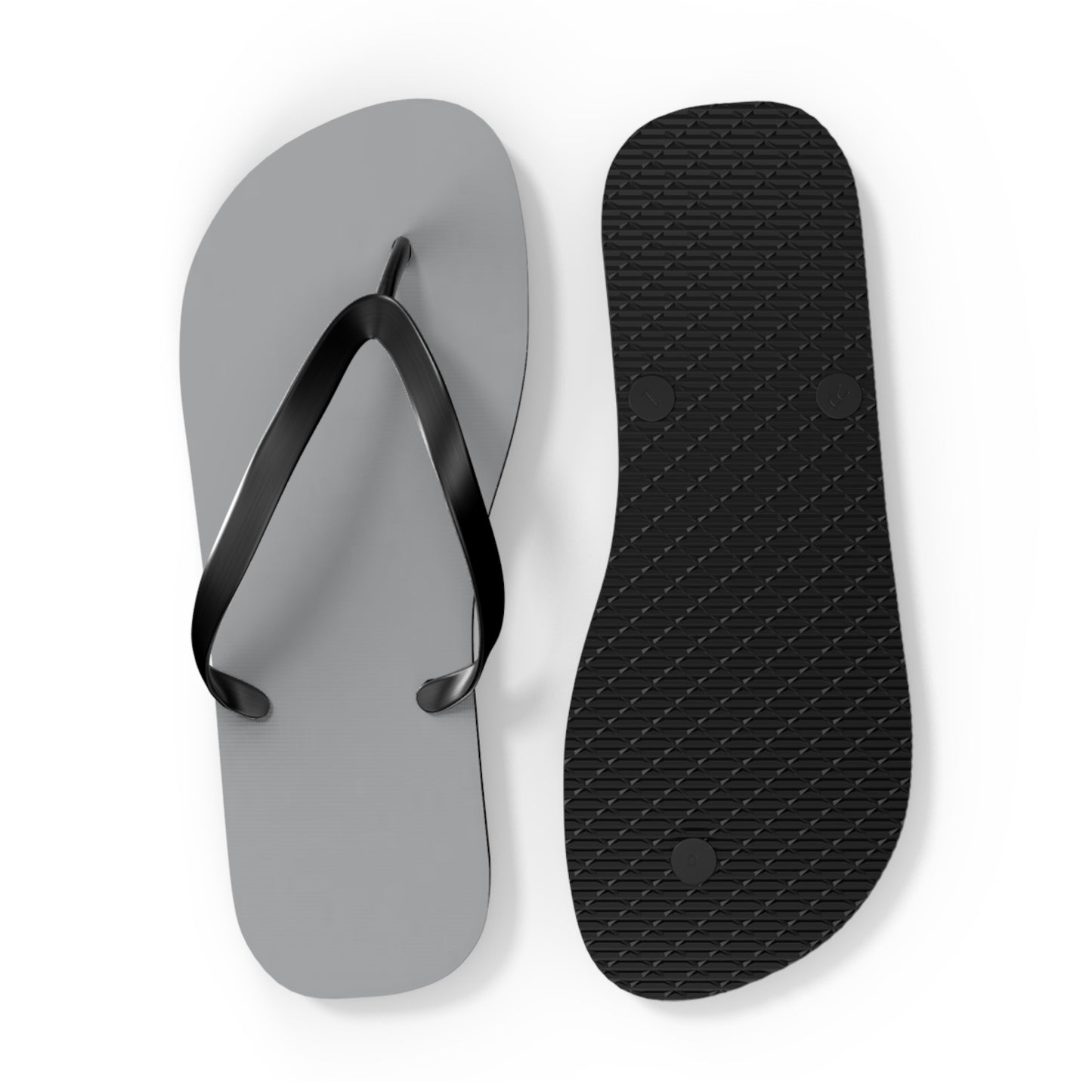 Gray Summer Sandals, Beach Shoes, Vacation Flip Flops, Pool Slides, Comfortable
