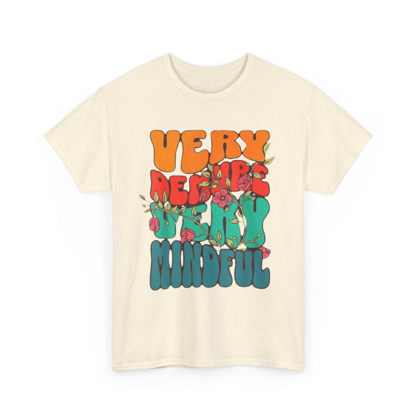 Very Demure Very Mindful T Shirt Graphic Unisex Heavy Cotton Tee NEW GIFT