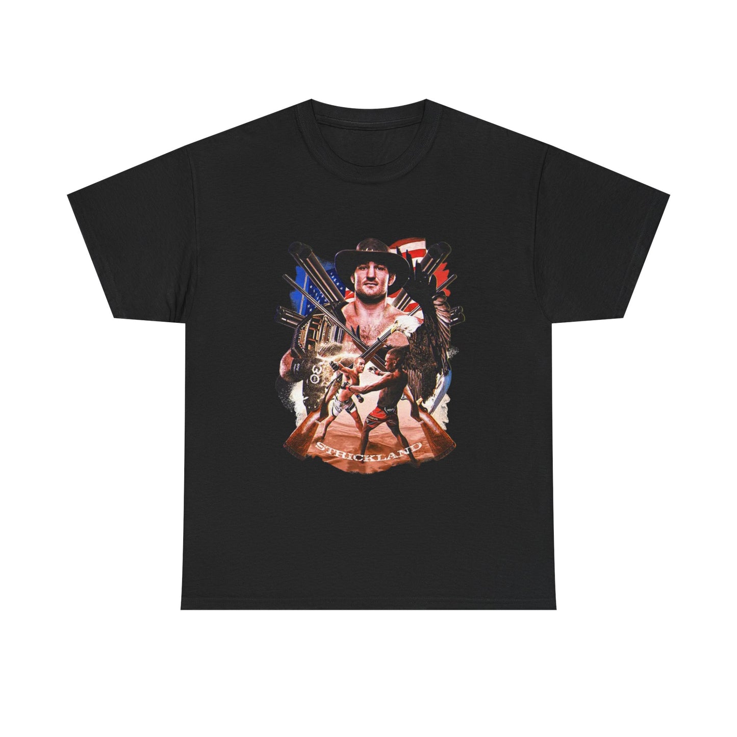Sean Strickland T-shirt UFC graphic mma wrestling Unisex Heavy Cotton Tee