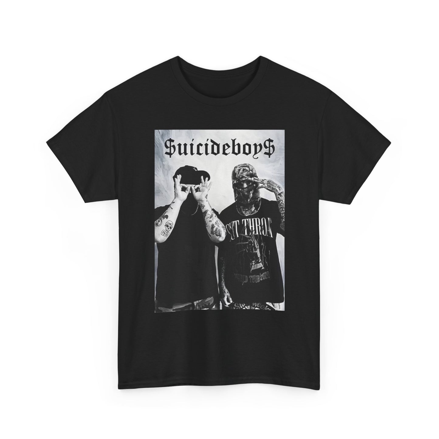 Suicide Boys Graphic T Shirt Retro Album Cover Unisex Heavy Cotton Tee
