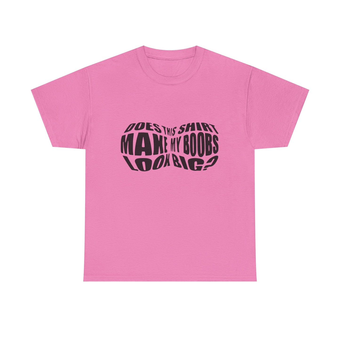 Big Boobs Funny Graphic T Shirt NEW ADULT Unisex Heavy Cotton Tee