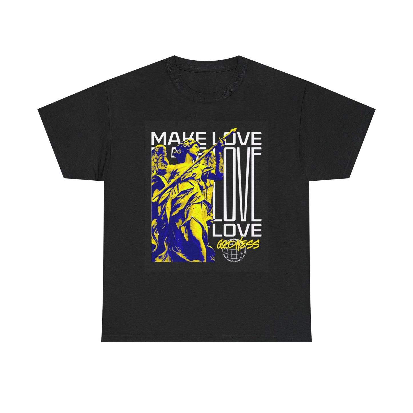 Make Love Love Love T Shirt Unisex Heavy Cotton Tee