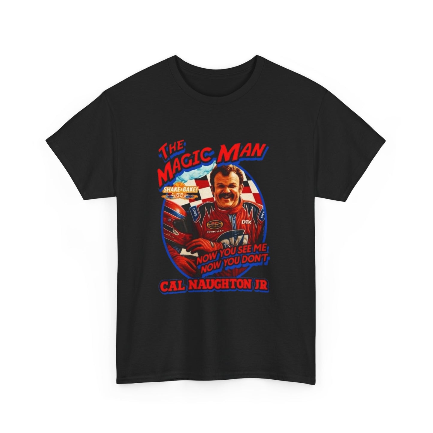 Talladega Nights Magic Man Comedy Graphic T Shirt NEW Adult Cotton