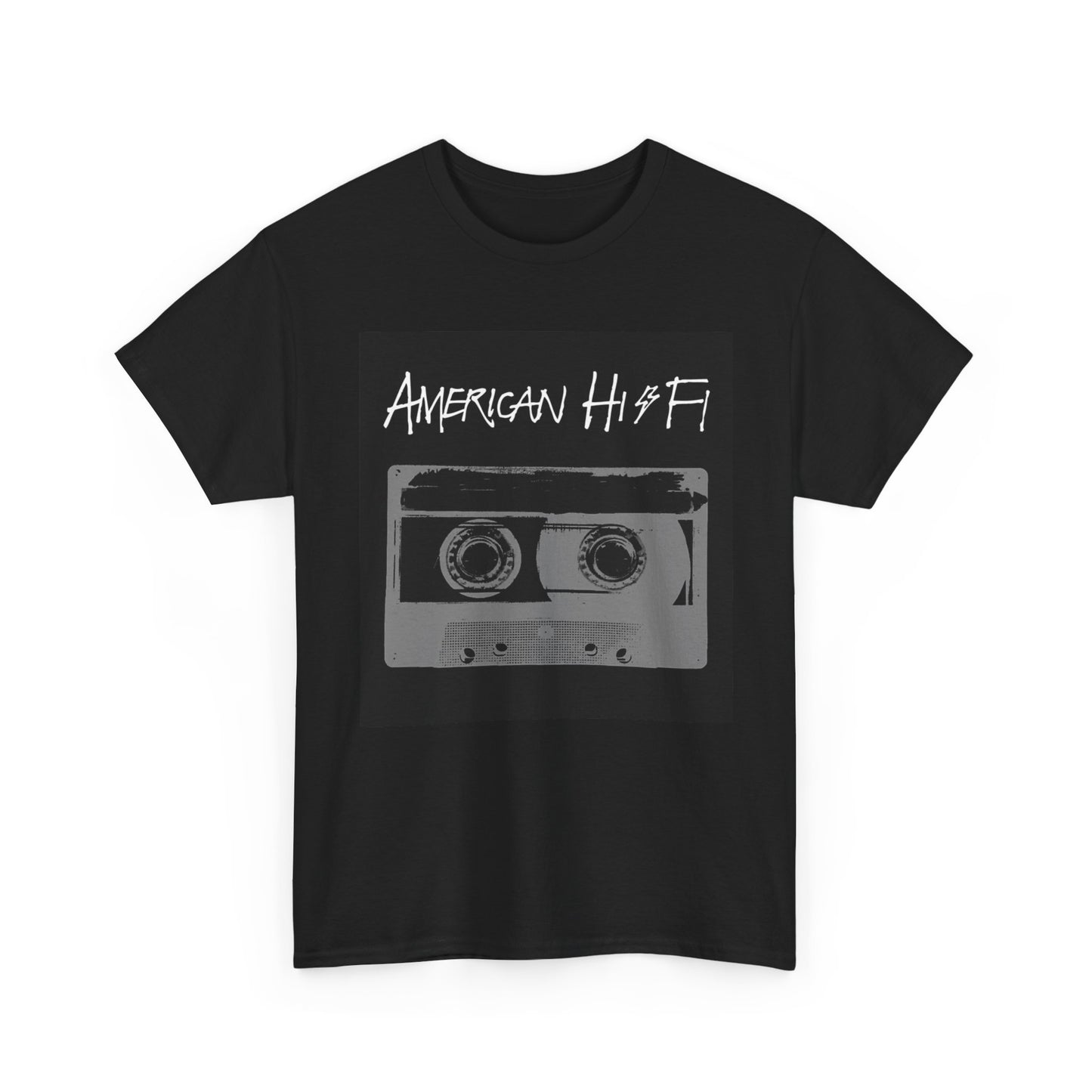 American Hi Fi Shirt Retro Band Merch 90s Vintage Rock Punk Unisex Heavy Cotton