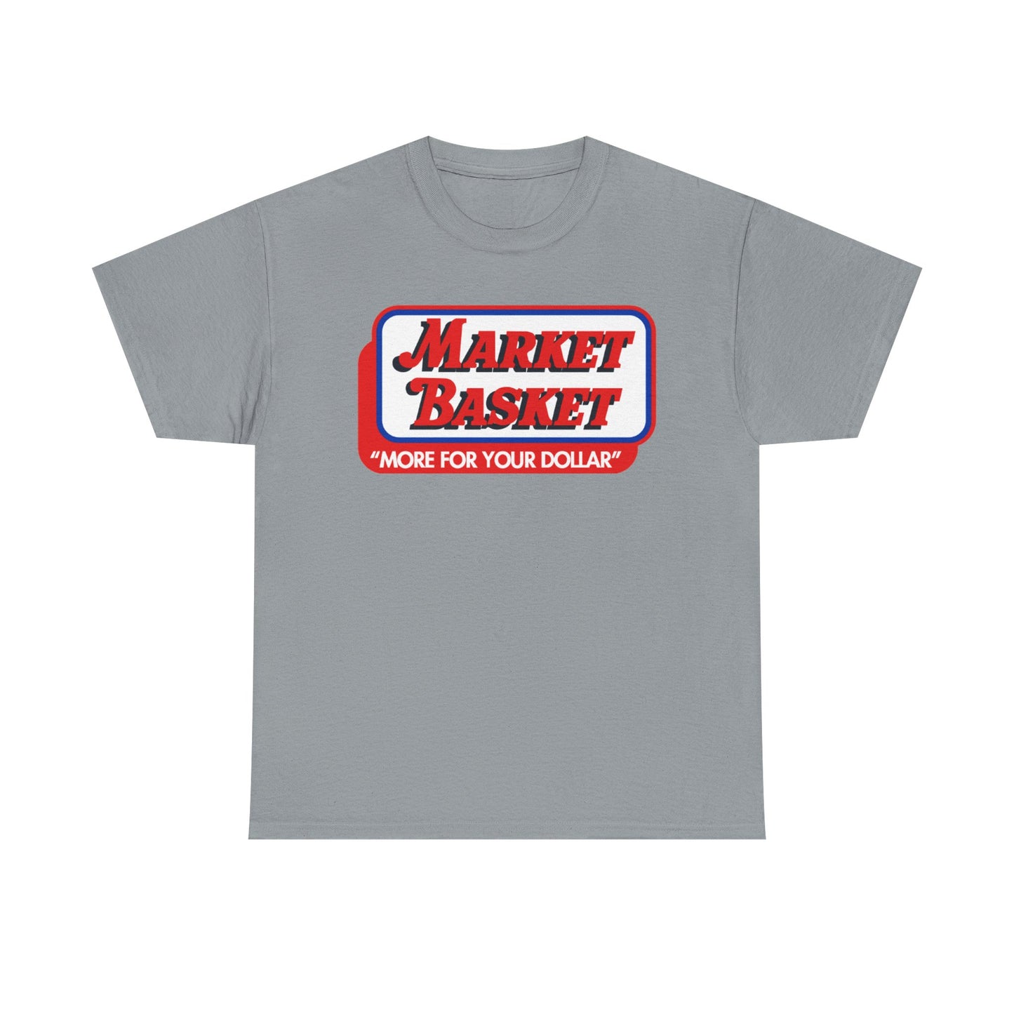 Boston vintage New England market basket patriots Heavy Cotton Tee