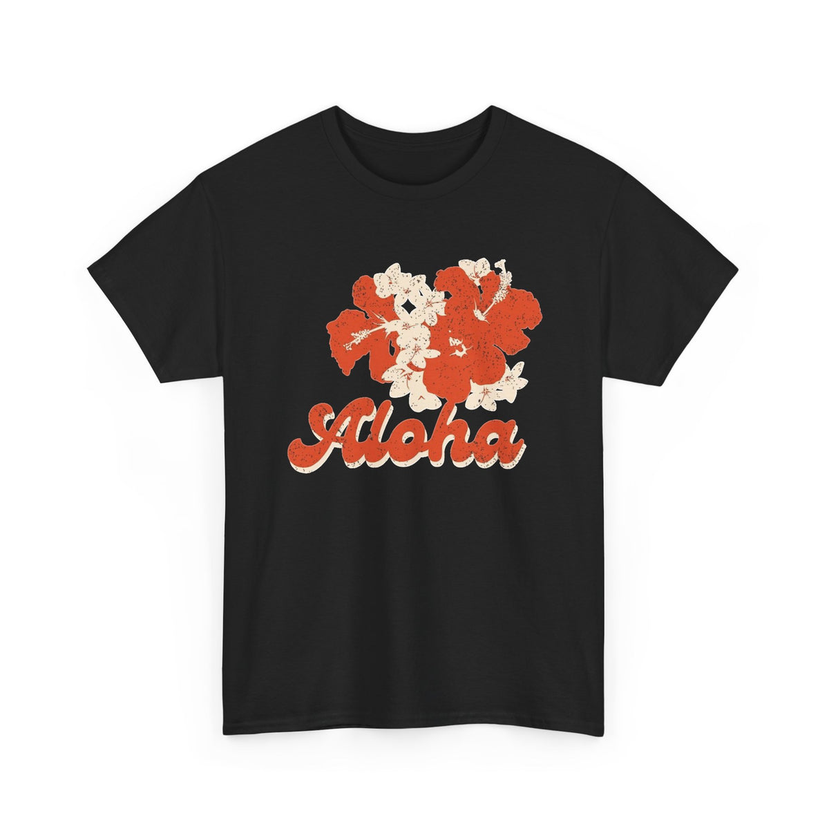 Aloha Hibiscus Floral T-Shirt Men's Graphic Tee