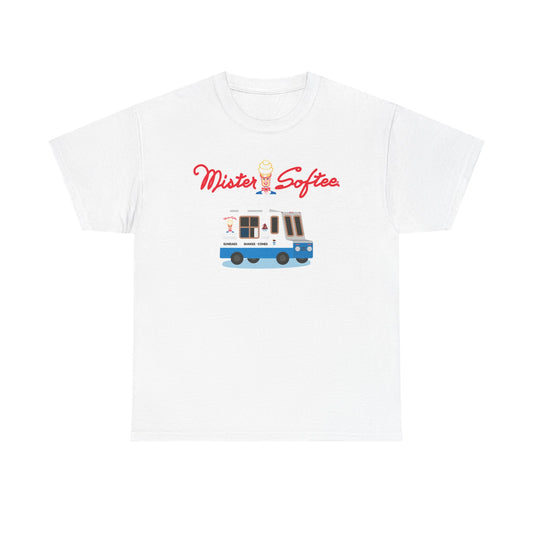 Mister Softee Graphic T Shirt Vintage Unisex Heavy Cotton Tee
