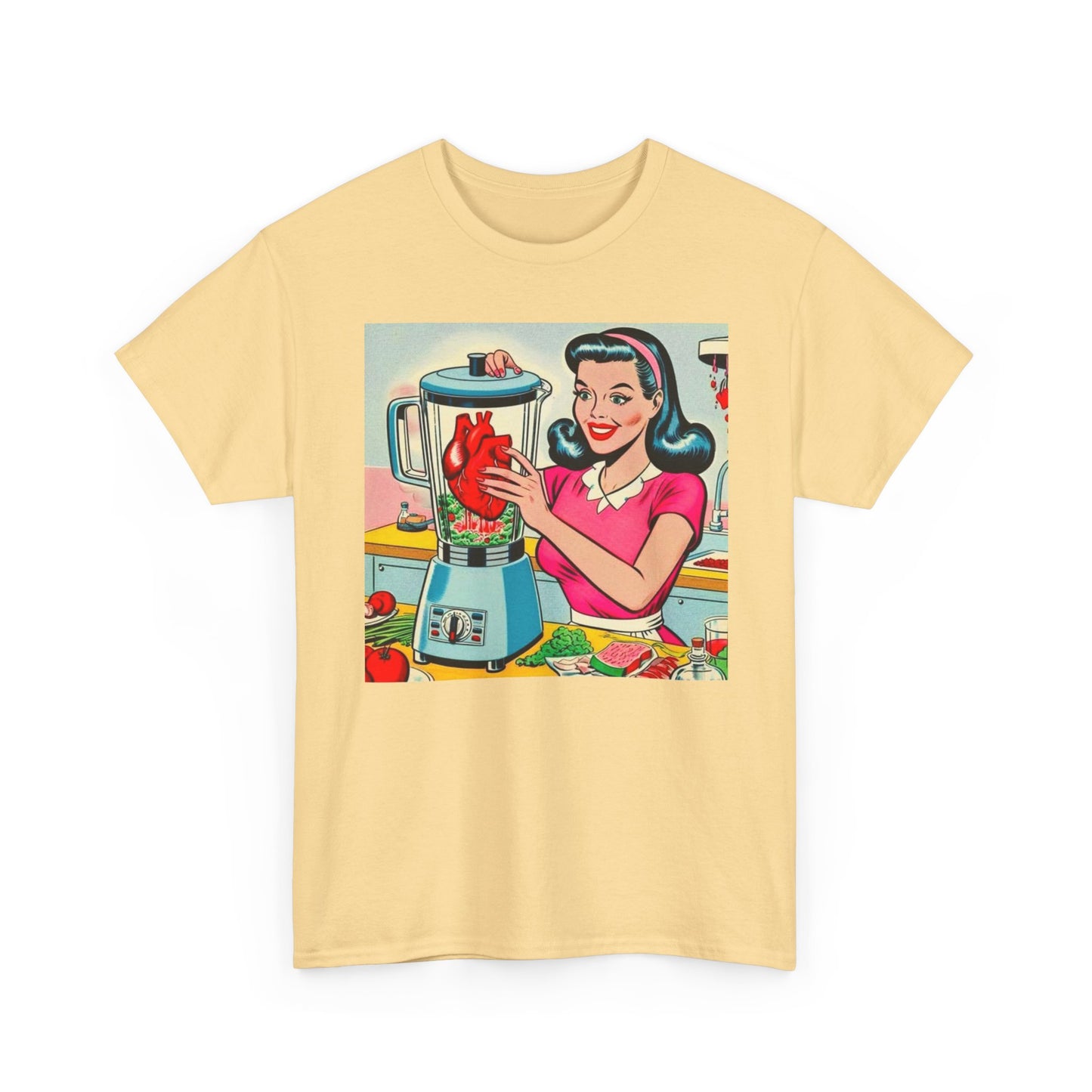 Heartbreaker Woman Art Graphic T Shirt Unisex Heavy Cotton Tee