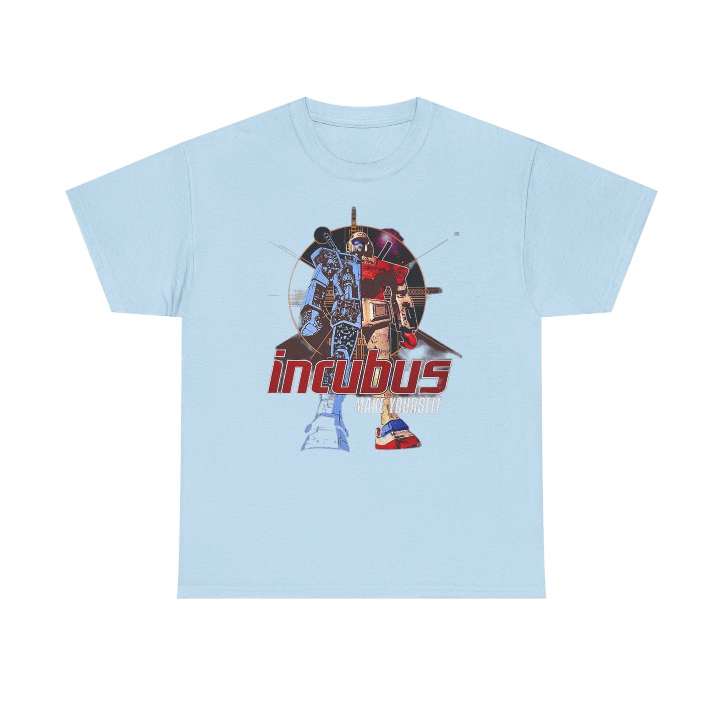 Incubus T-shirt vintage rock band retro metal Unisex Heavy Cotton Tee
