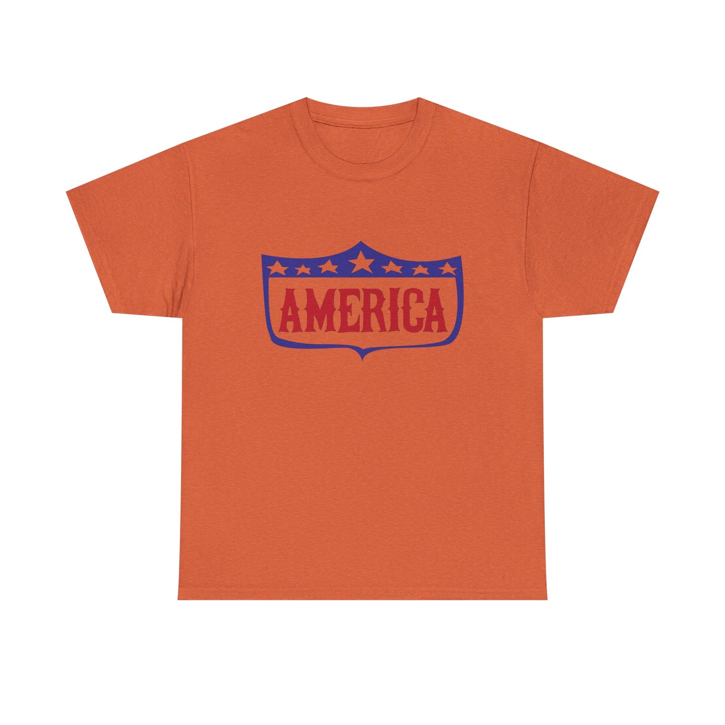 America Graphic T Shirt NEW Unisex Heavy Cotton Tee