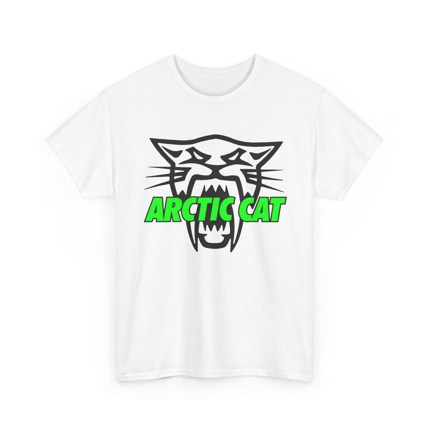 Arctic Cat Retro 90s Graphic T Shirt Unisex Heavy Cotton Tee NEW