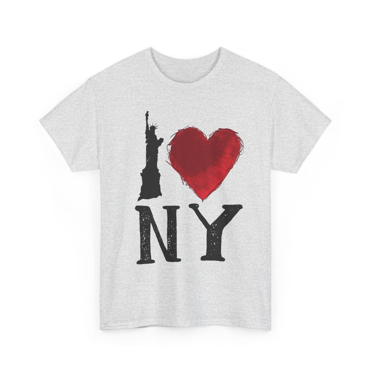 I Love New York Painting Graphic T Shirt Unisex NEW Heavy Cotton Tee