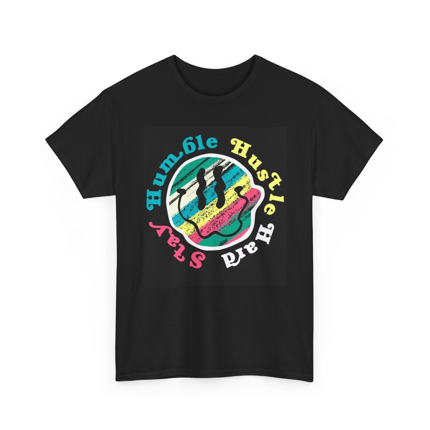 Hustle Hard Stay Humble Graphic T Shirt Brand New Cotton Tee