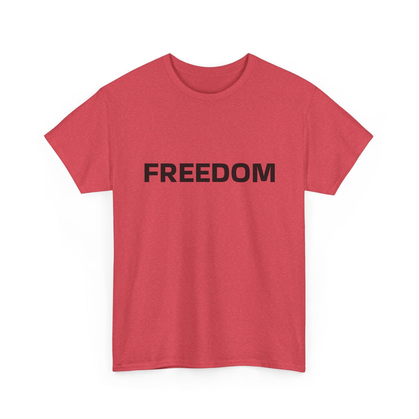 Freedom Charlie Kirk T Shirt USA Unisex Heavy Cotton Tee ALL SIZES