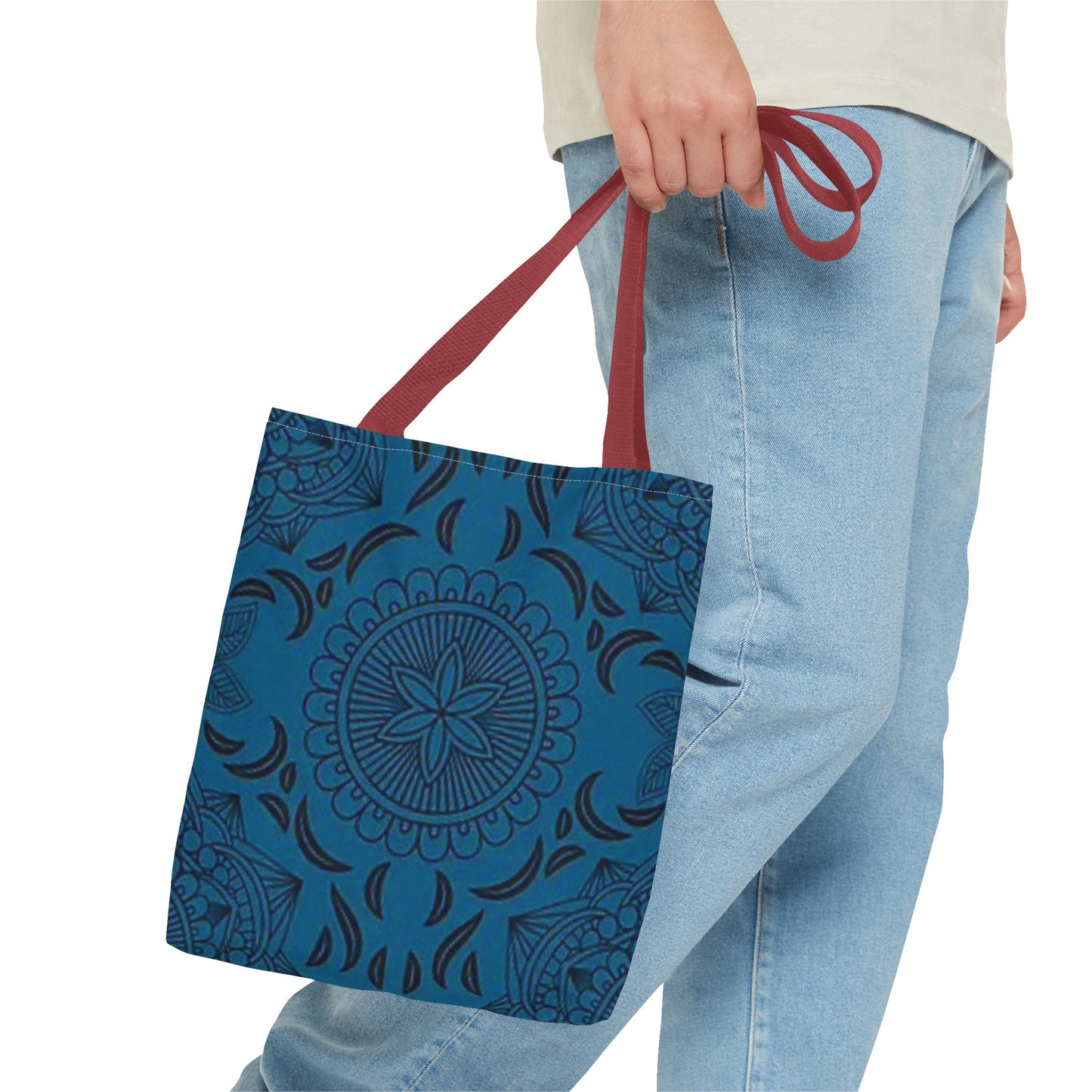 Blue And Black MODERN BRAND NEW Tote Bag (AOP)