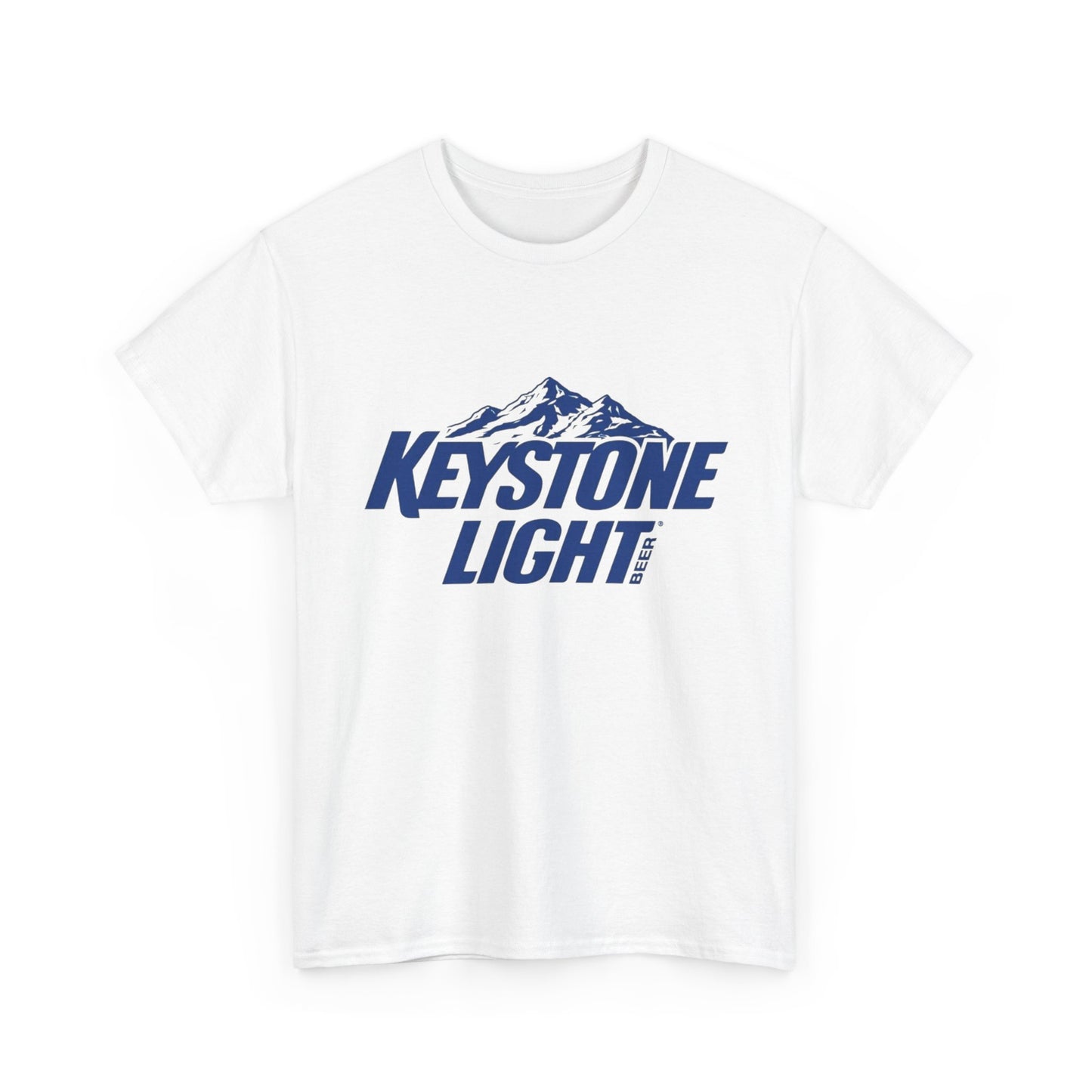 Keystone Light Vintage Graphic T Shirt Unisex Heavy Cotton Tee NEW