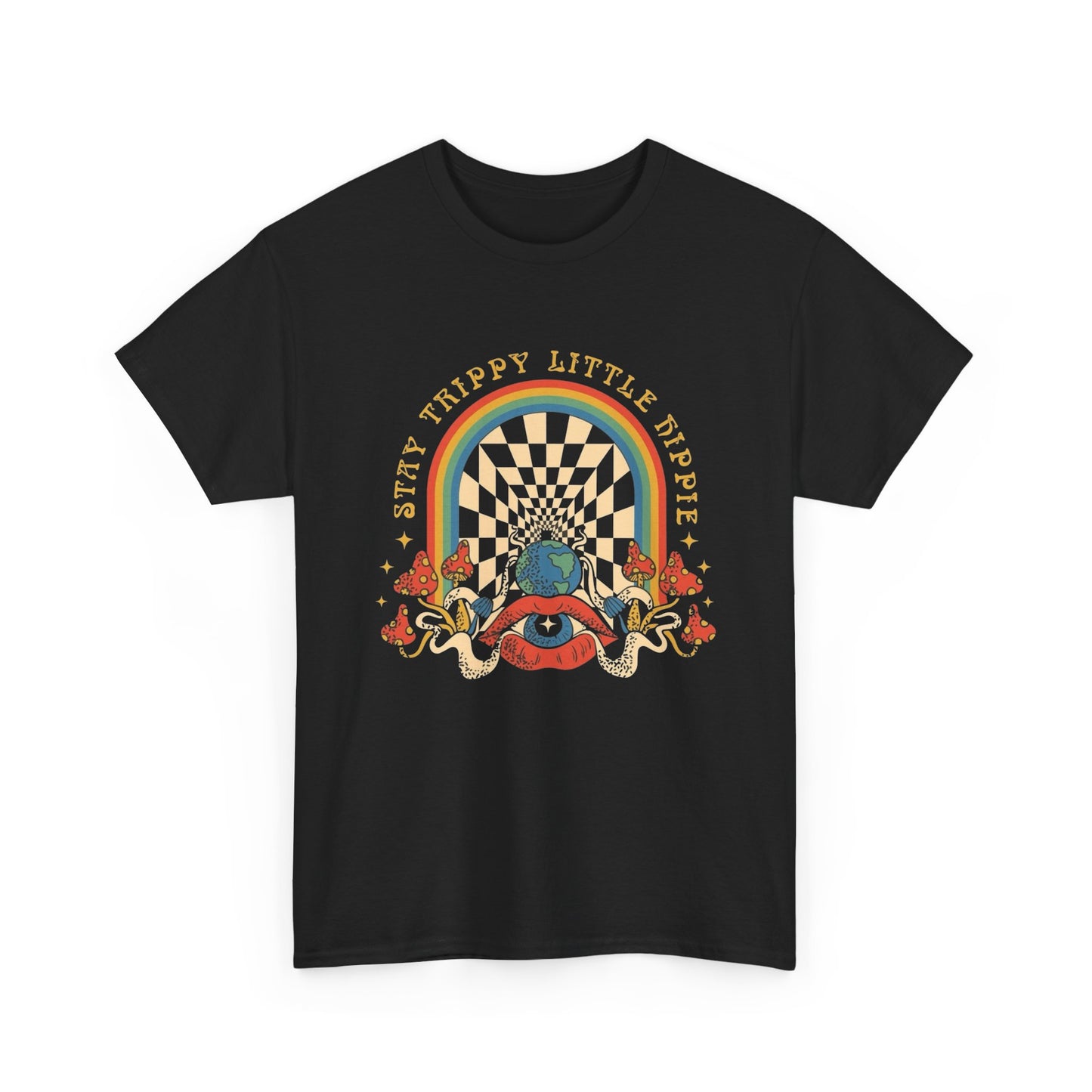 Stay Trippy Art Graphic T Shirt NEW ADULT Tee