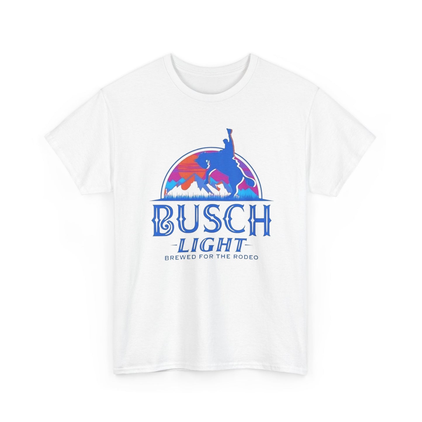 Busch Light Beer Graphic T Shirt ALL SIZES Tee Unisex Heavy Cotton