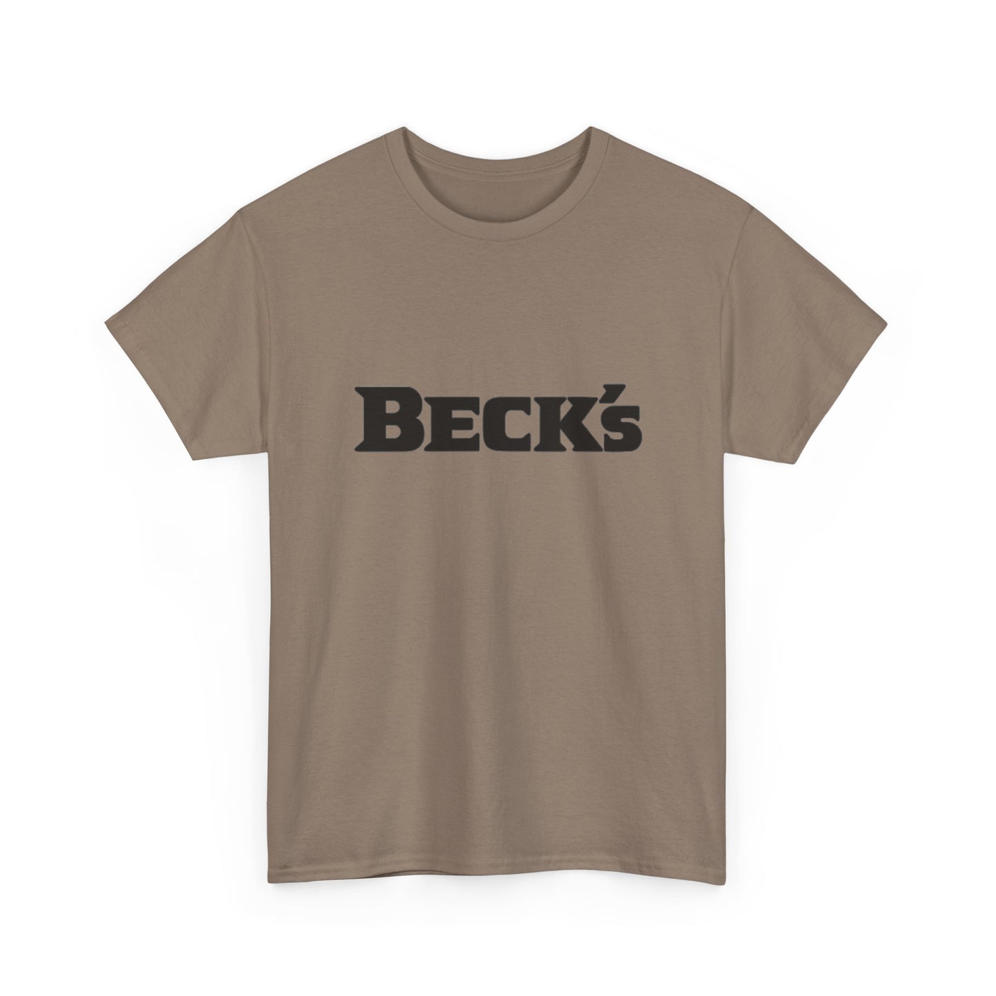 Becks Beer Vintage Tee Graphic T Shirt NEW Unisex Heavy Cotton Tee