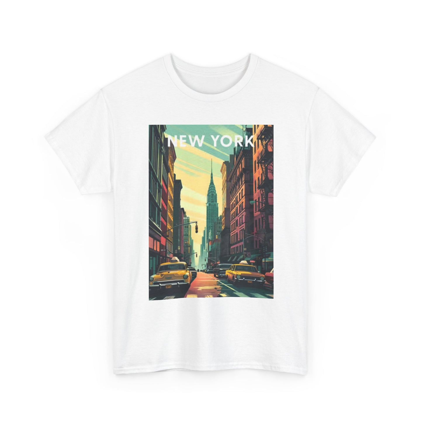 New York T Shirt BRAND NEW Apparel Unisex Heavy Cotton Tee