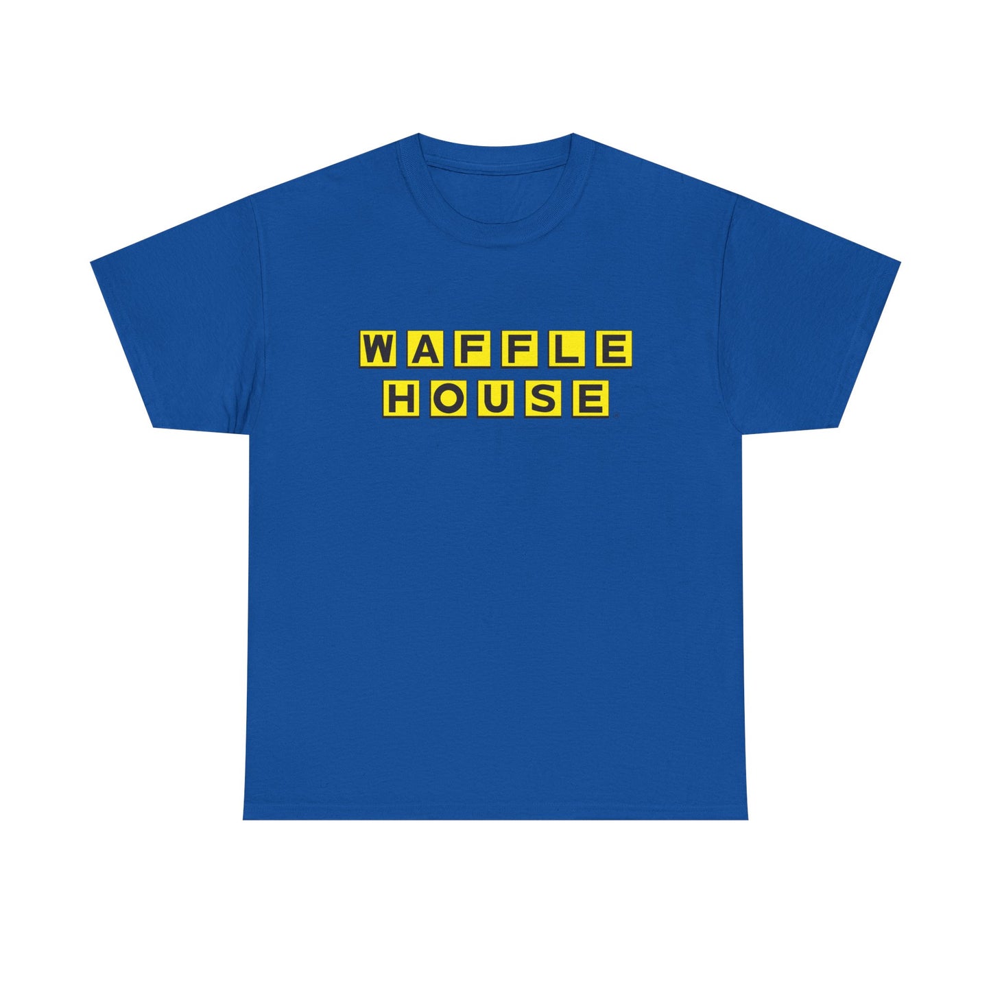 Waffle House Graphic T Shirt Breakfast Cafe Pancakes Retro Unisex Cotton Tee