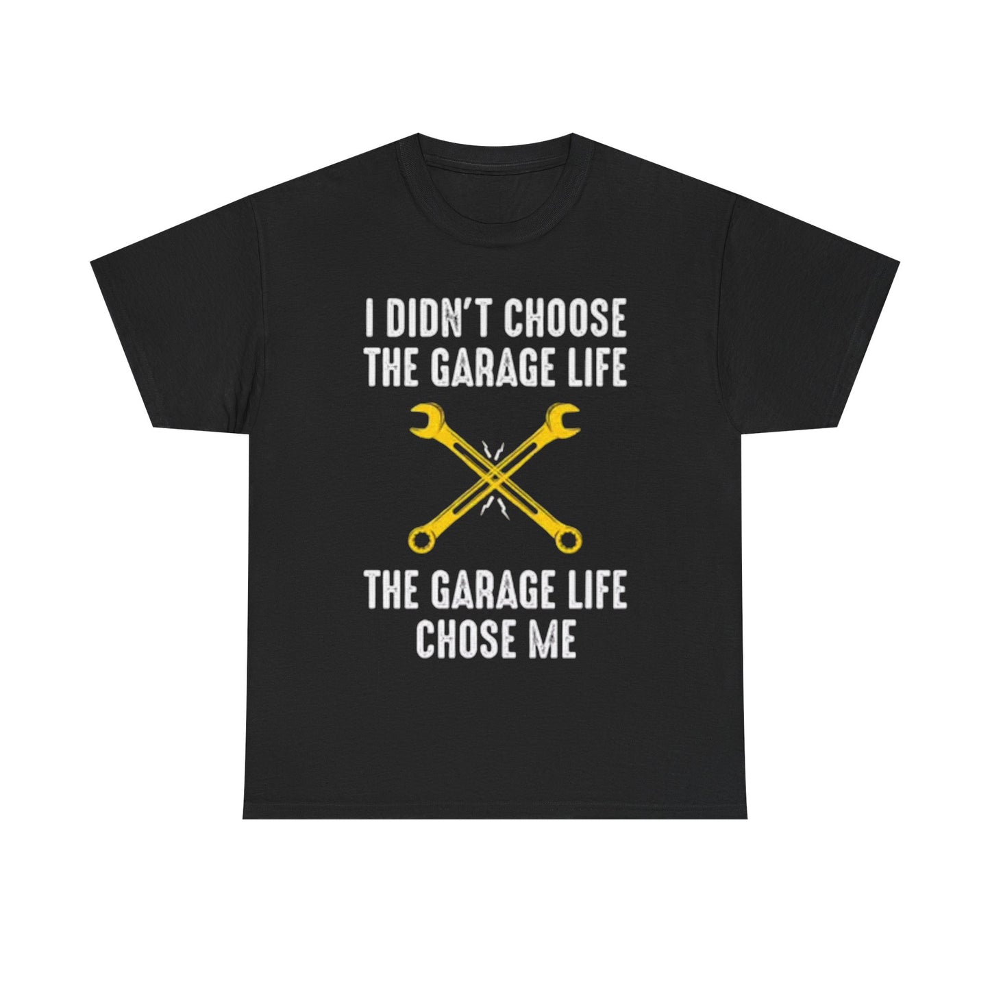 Garage Life Shirt Graphic Funny Beers Mechanic Automotive Unisex Heavy Cotton