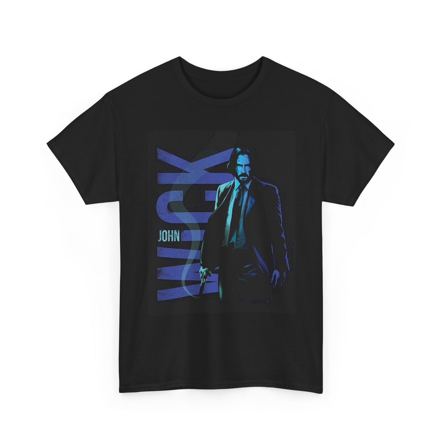 John Wick Graphic T Shirt Retro Movie Poster Unisex Heavy Cotton Tee