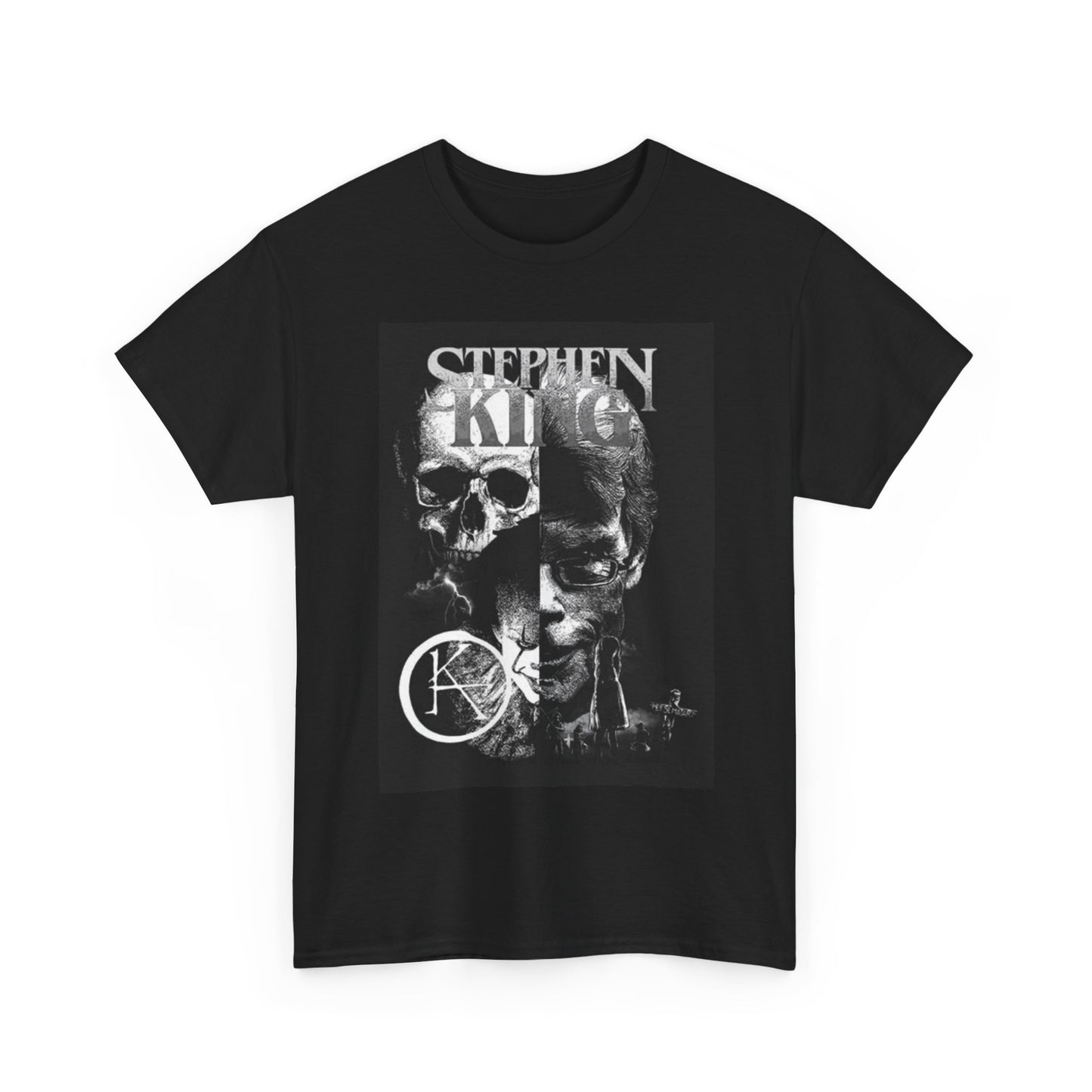 Stephen King Shirt Vintage Horror Poster Retro Unisex Heavy Cotton Tee