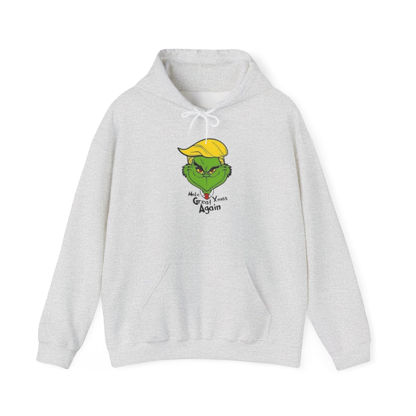 Make Christmas Great Again Funny Graphic Hoodie Heavy Blend™ Hooded Sweatshirt