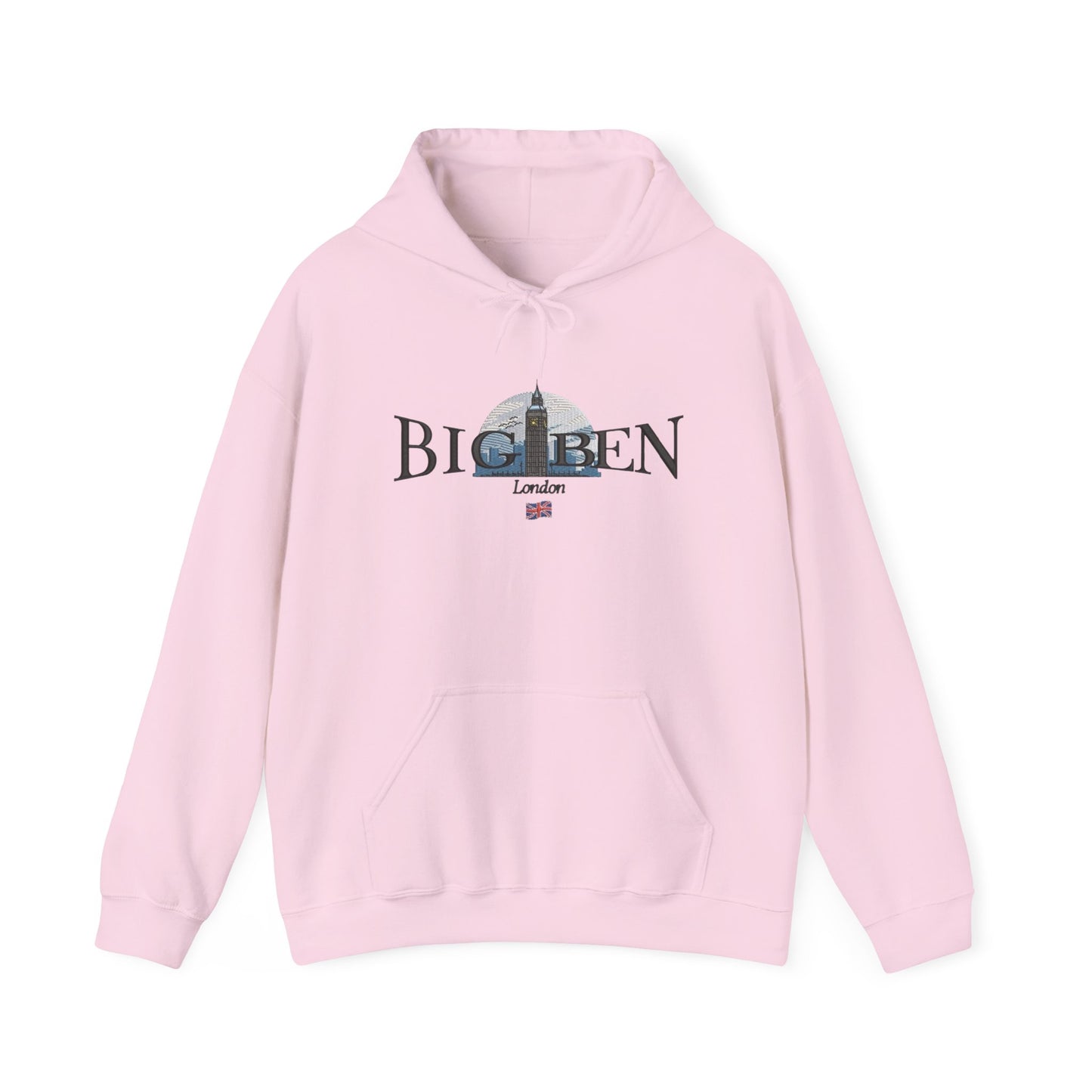 Big Ben London Graphic Hoodie Heavy Blend Sweatshirt NEW