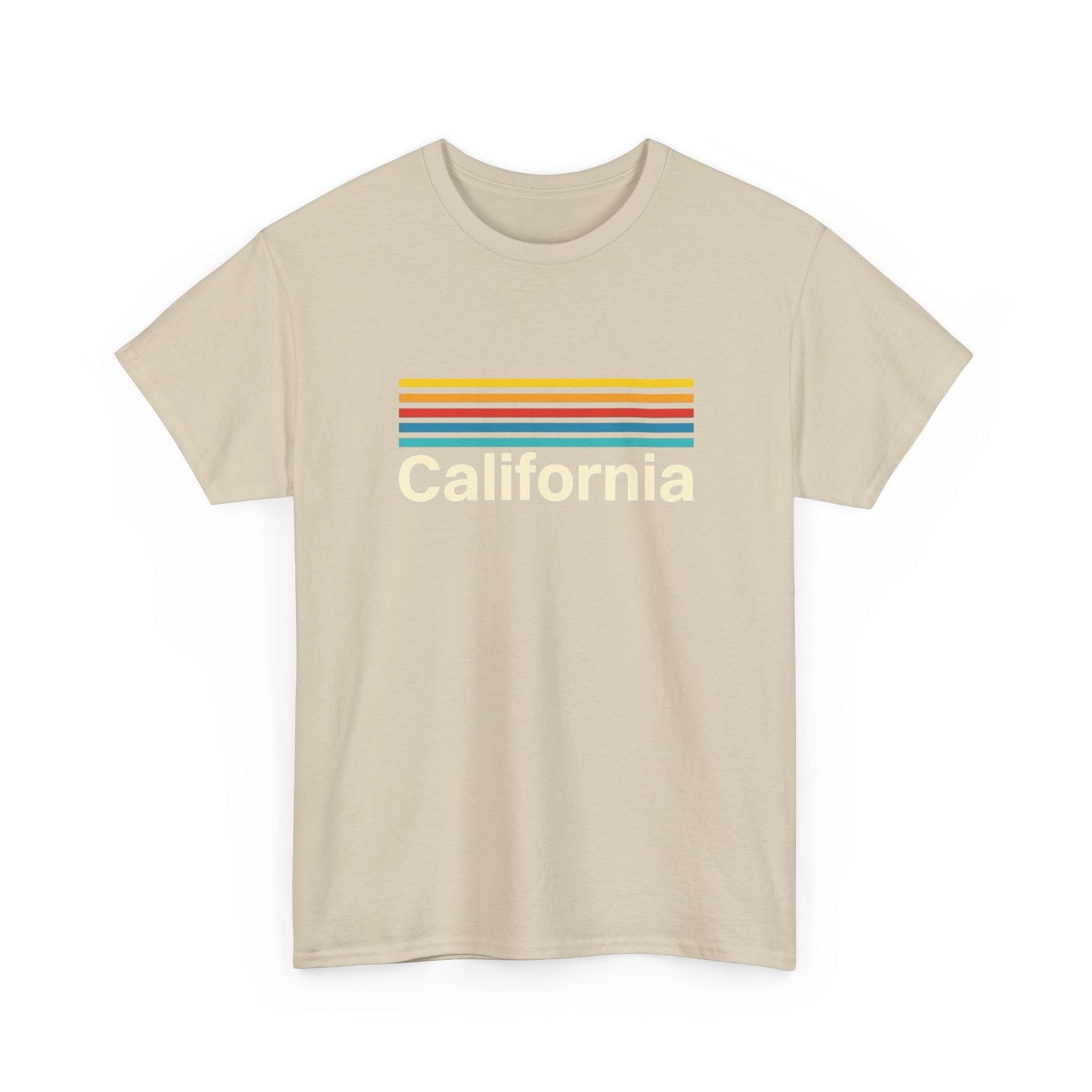 California Vintage Arcade Logo Graphic T-Shirt Unisex Heavy Cotton Tee