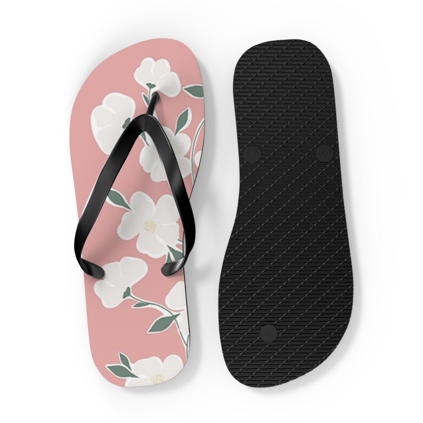 Waves And Sun Sandals White Lotus Summer Flip Flops Slides BRAND NEW