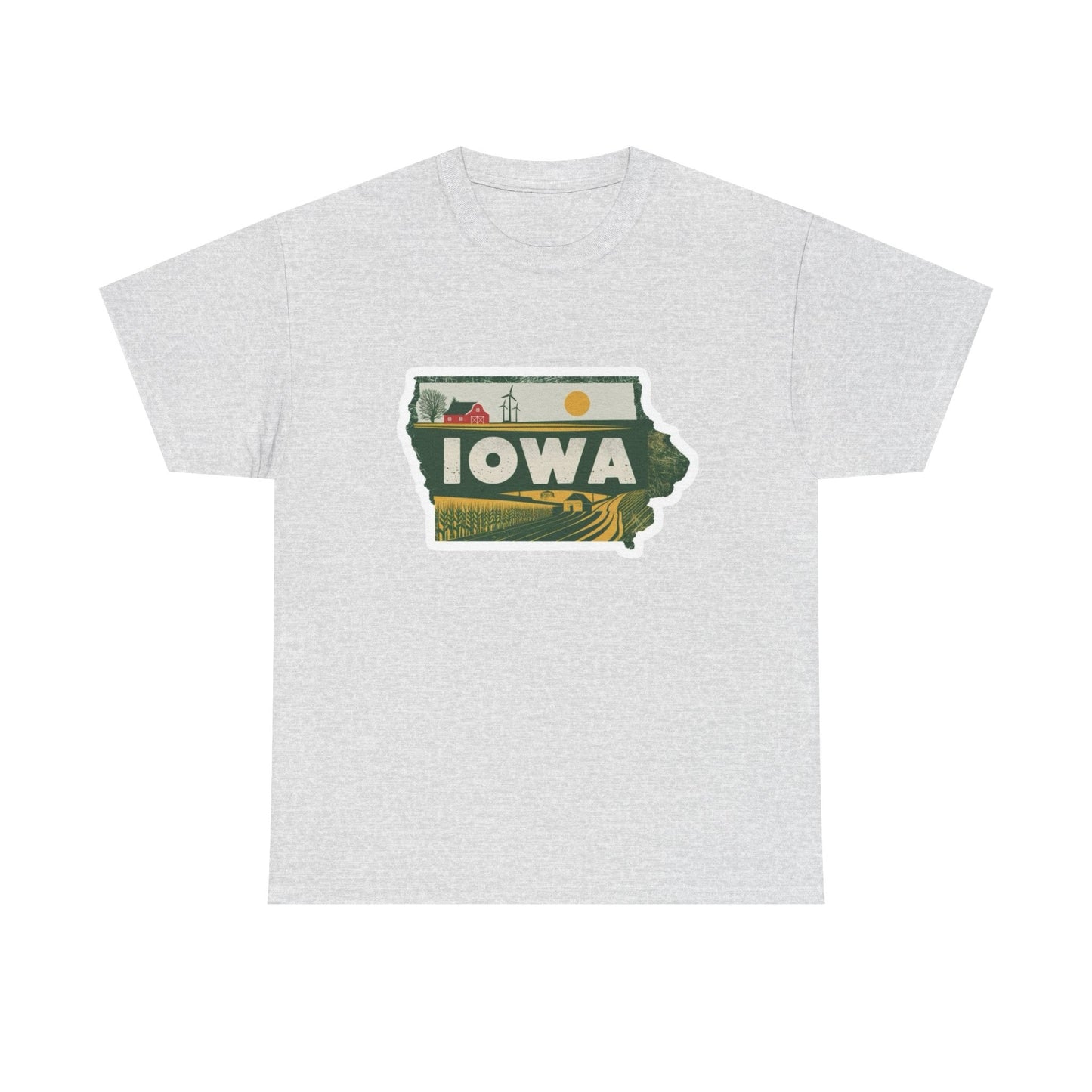 Iowa Farming Graphic T Shirt NEW Adult Tee