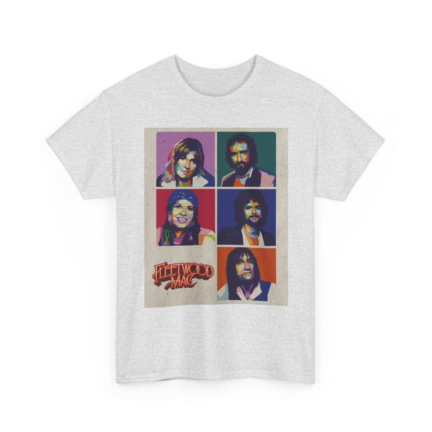 Fleetwood Mac Vintage Rock Shirt Retro 70s Unisex Heavy Cotton Tee