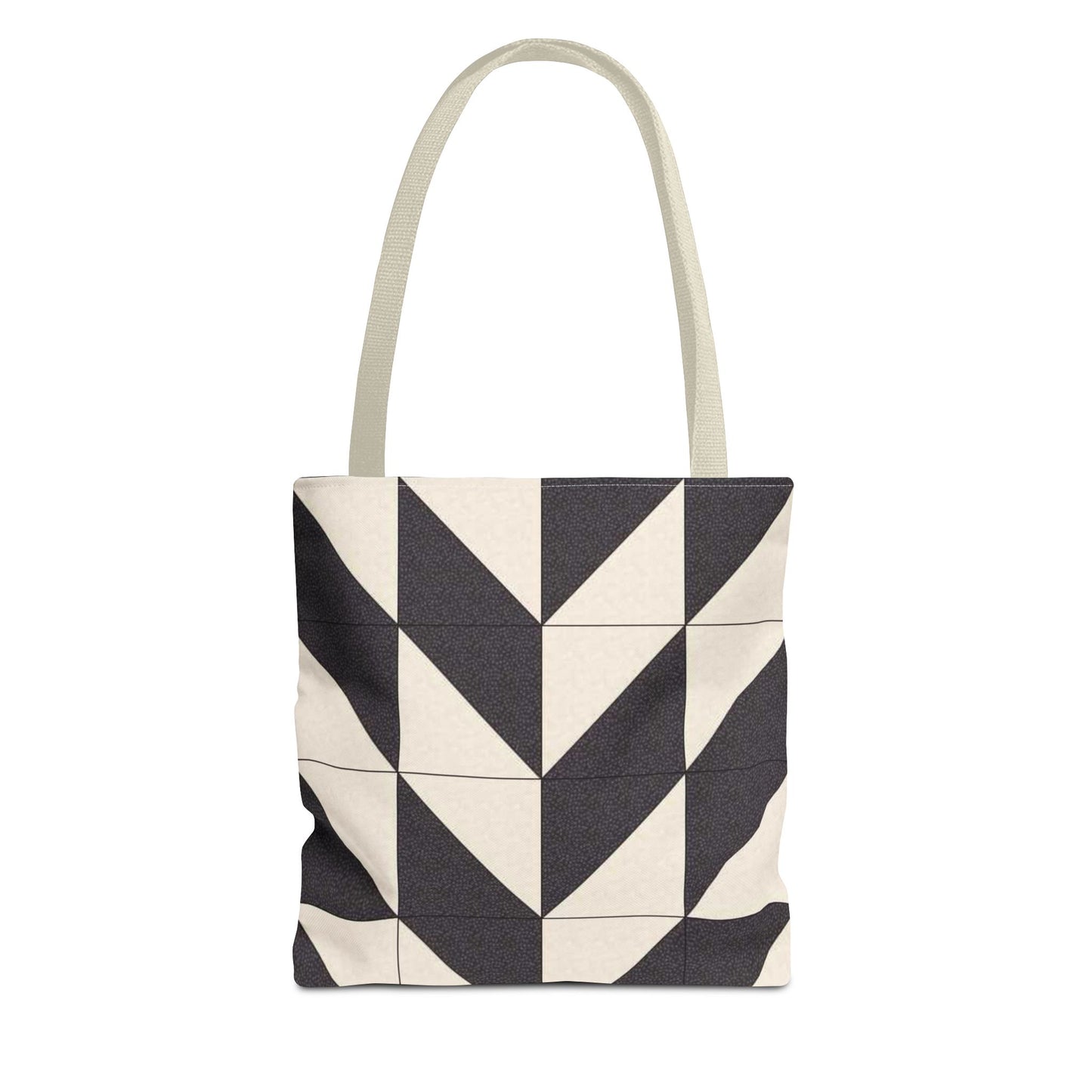 Black And Cream BRAND NEW Modern Purse - Pocketbook - Travel Tote Bag (AOP)