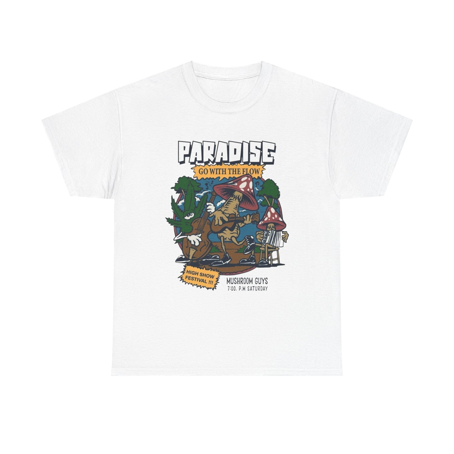 Paradise Go With The Flow Graphic T Shirt NEW ADULT Tee