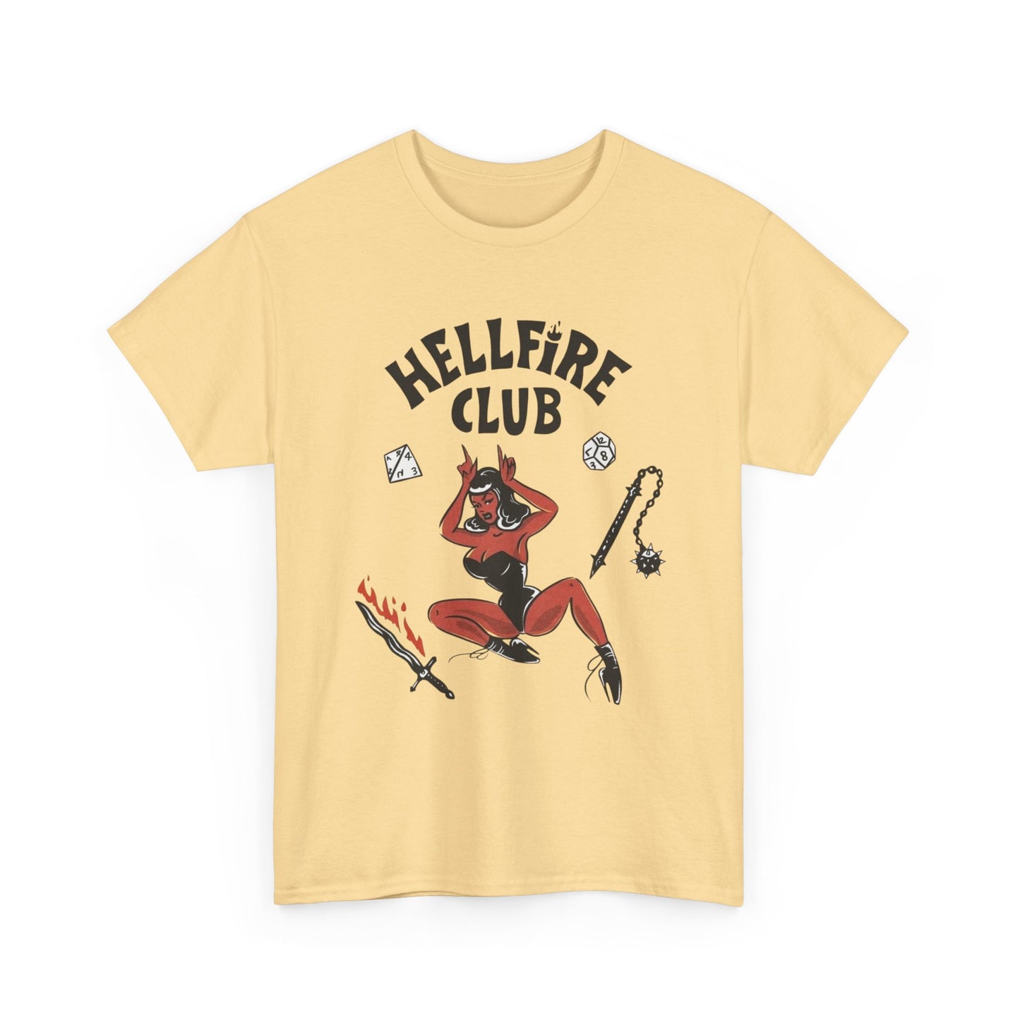 Hellfire Club Graphic T-Shirt Comfy Cotton Tee Brand NEW