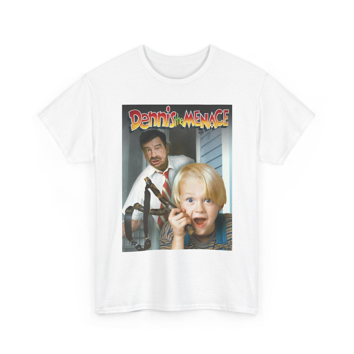 Dennis The Menace Funny Vintage Graphic T Shirt NEW Cotton Tee Gift