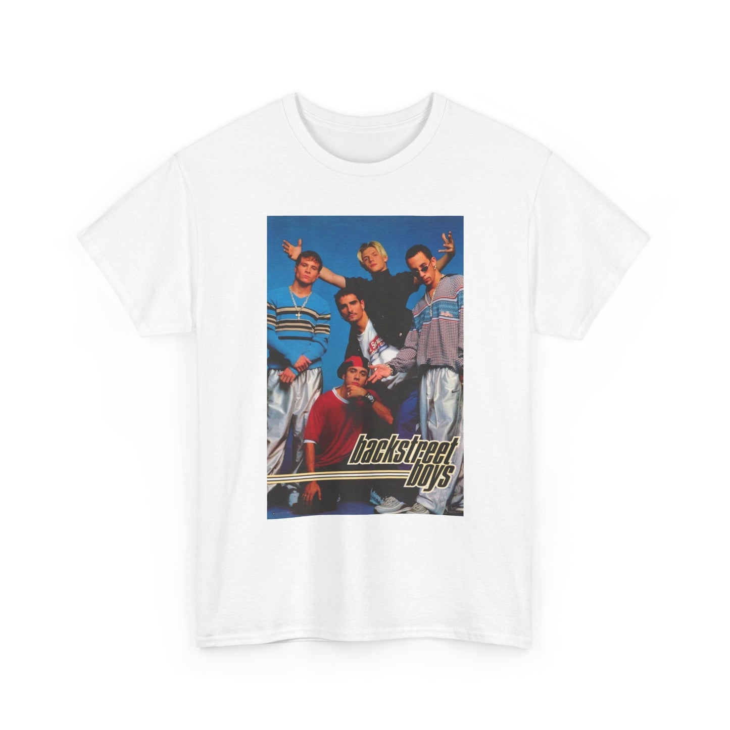 Backstreet Boys Vintage Graphic T Shirt S-5XL NEW Unisex Heavy Cotton Tee