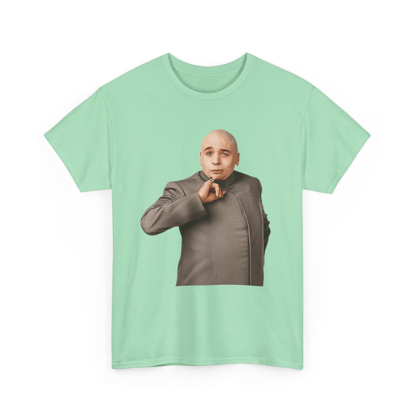 Dr Evil Funny Graphic T Shirt Austin Powers Retro Unisex Heavy Cotton Tee
